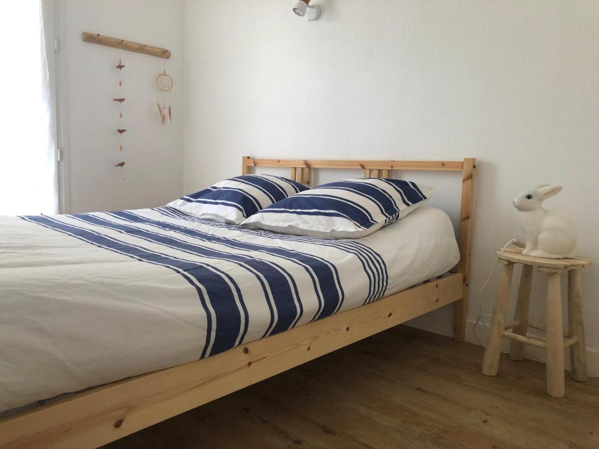 Bel appartement en rez-de-jardin à 100m des plages Saint-Nazaire  Esterno foto